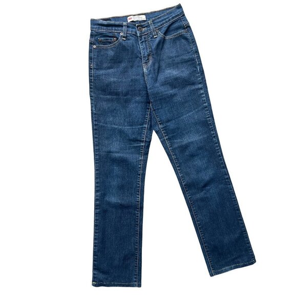 Levi's 512 Perfectly Slimming High Rise BootcutJeans size 28 - Picture 1 of 4